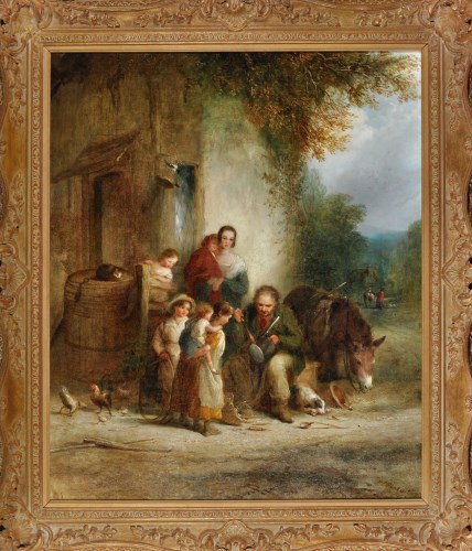 Lot 219 - Henry Perlee Parker, HRSA (1795-1873) A SCENE...