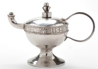 Lot 656 - A George V table lighter, by A.E. Jones,...