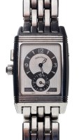 Lot 674 - Jaeger LeCoultre: Reverso Gran Sport day/night...