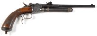 Lot 1070 - A Giffard 4.5cal. CO2 pistol, no. 532, circa...
