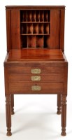 Lot 1286 - An early 19th Century apothecary's mahogany...