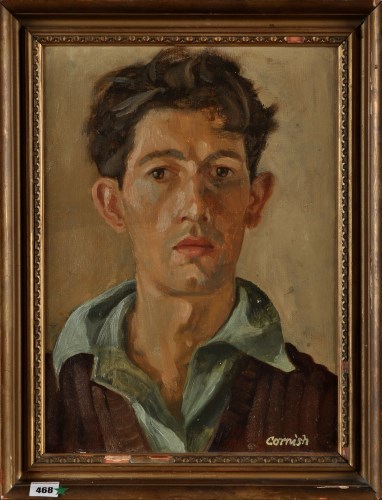 Lot 468 - Norman Stansfield Cornish ''SELF PORTRAIT''...