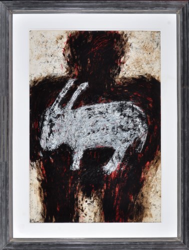 Lot 110 - Michel Nedjar ''Rabbit & Man'' From the...