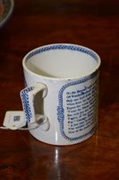 Lot 166 - North Eastern Ceramics, Grace Darling mug.