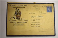 Lot 171 - Signed Laurel and Hardy photograph