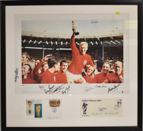 Lot 238 - World Cup 1966 signatures
