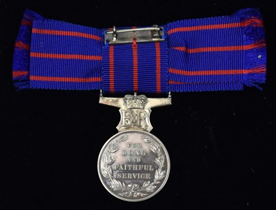Lot 1772 - Royal Household Faithful Service medal