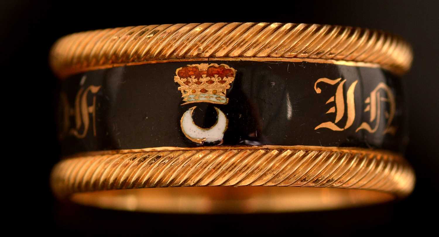 Lot 128 - Duke of Northumberland mourning ring