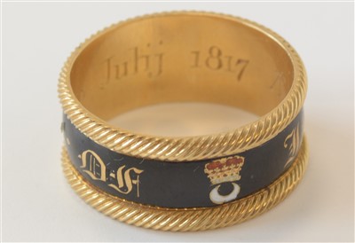 Lot 128 - Duke of Northumberland mourning ring