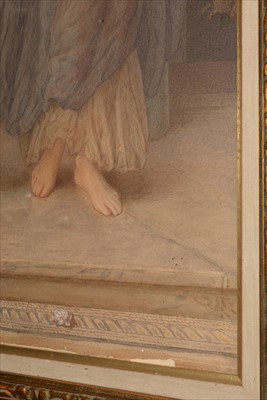 Lot 691 - Auguste Jules Bouvier - watercolour.