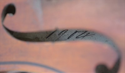 Lot 110 - Francesco Scappio Violin 1904