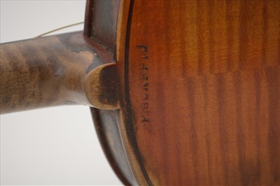 Lot 110 - Francesco Scappio Violin 1904