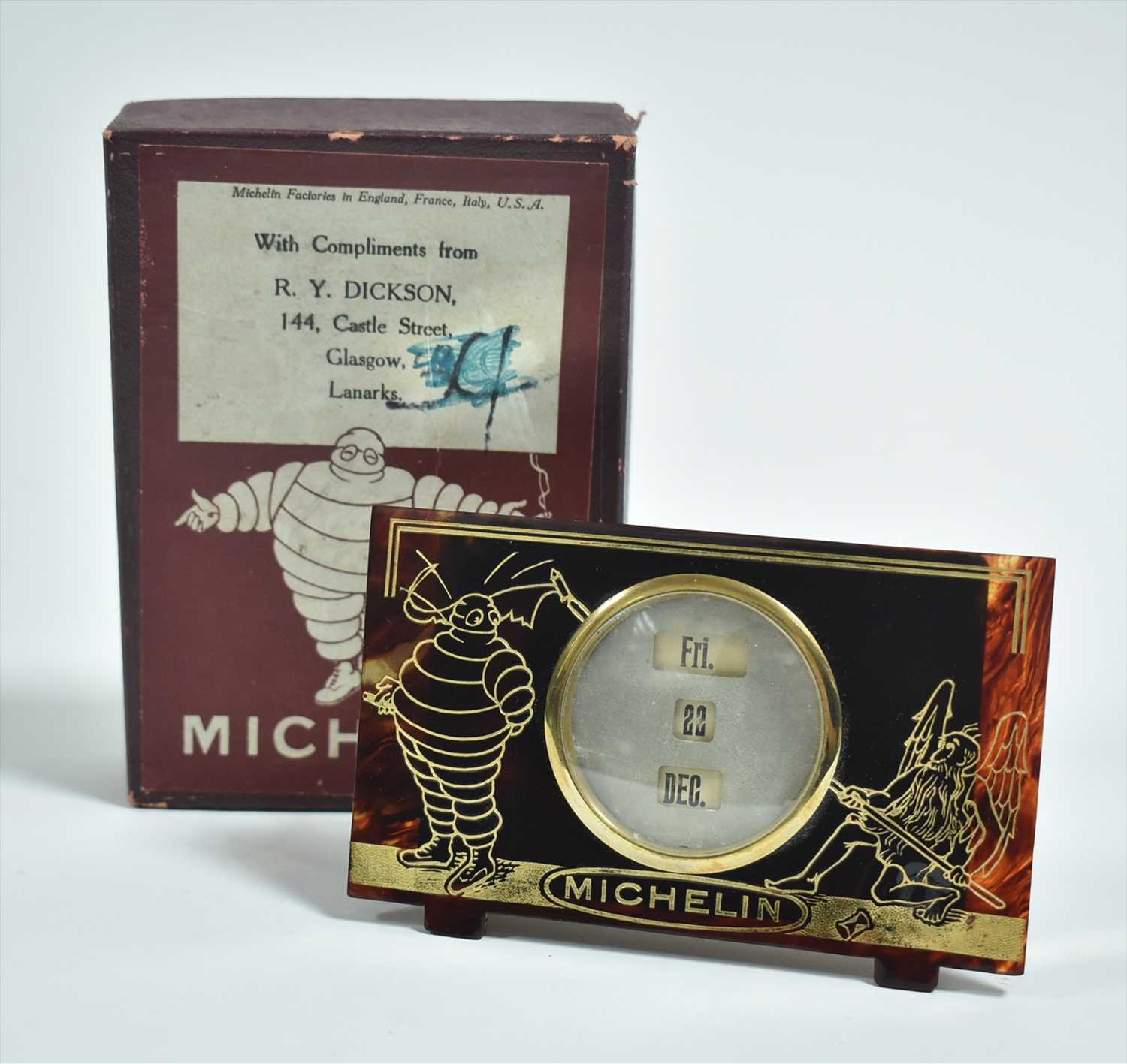 Lot 1094 - Michelin Calendar
