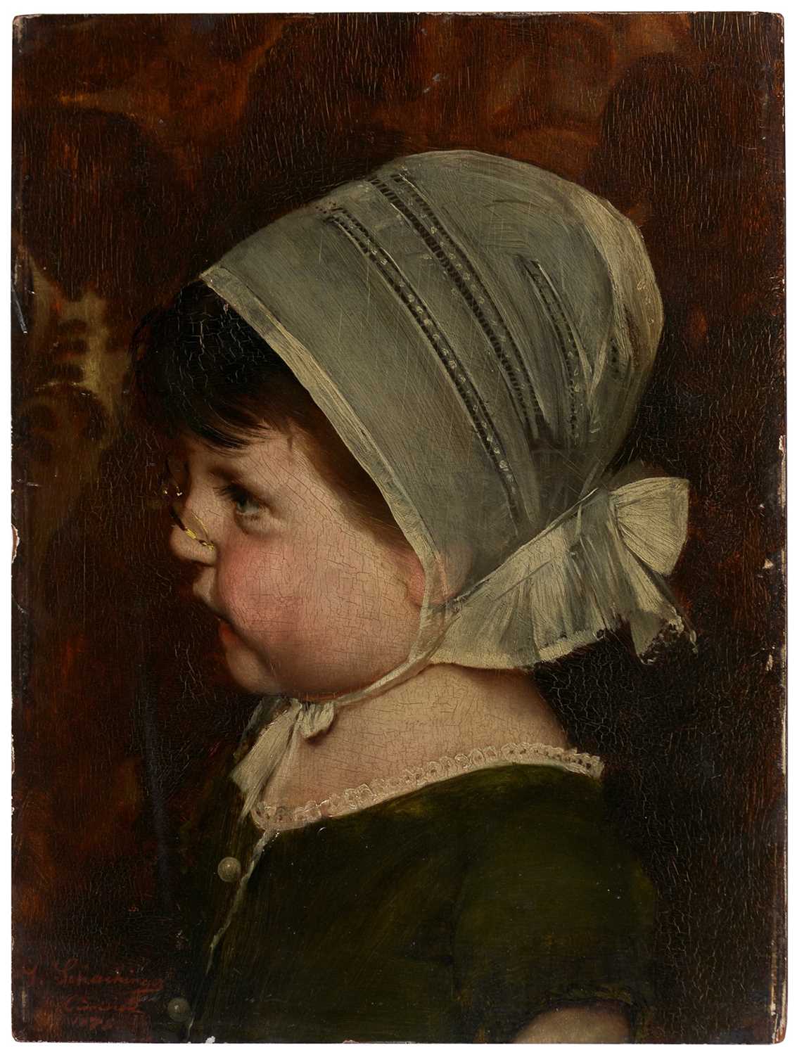 Lot 754 - Gabriel Schachinger - oil.