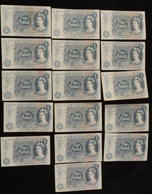 Lot 1604 - Forde £5 notes  and Bank of Scotland notes