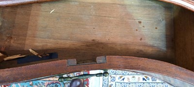 Lot 739 - Early 19th Century mahogany serpentine fronted