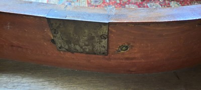 Lot 739 - Early 19th Century mahogany serpentine fronted