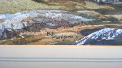 Lot 227 - Robert "Bob" Montgomery - watercolour.