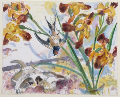 Lot 102 - Richard Charles Hobson - watercolour.