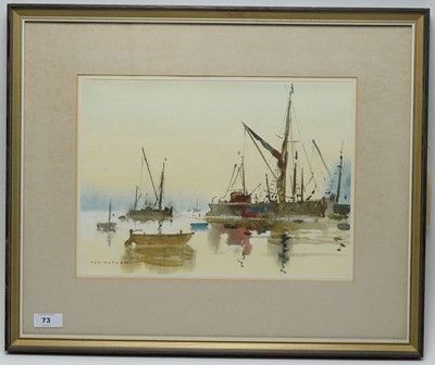 Lot 73 - Tom Oldham - watercolour.