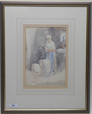 Lot 78 - Victor Noble Rainbird - watercolour.