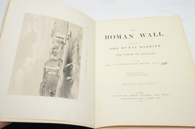 Lot 15 - Collingwood Bruce (The Rev. J.) The Roman Wall.