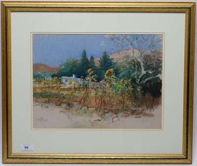 Lot 59 - Walter Holmes - pastel.