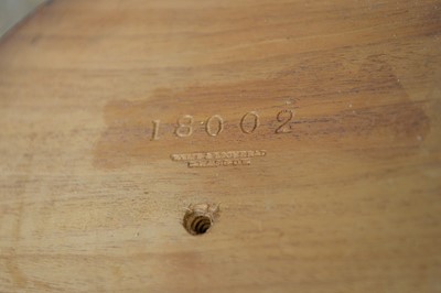 Lot 33 - Wylie & Lockhead, Glasgow Victorian mahogany Lazy Susan.