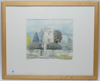 Lot 51 - Douglass Wise - watercolour.