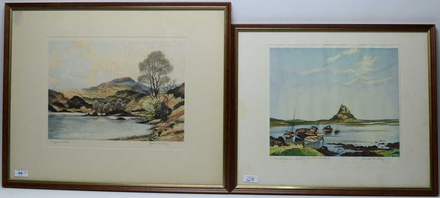 Lot 69 - James Priddey - etchings.