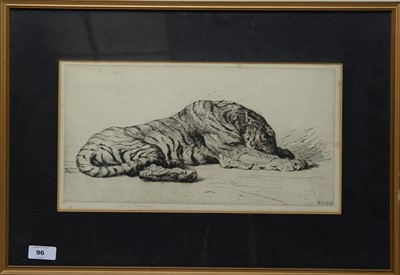 Lot 96 - Herbert Thomas Dicksee - etching.