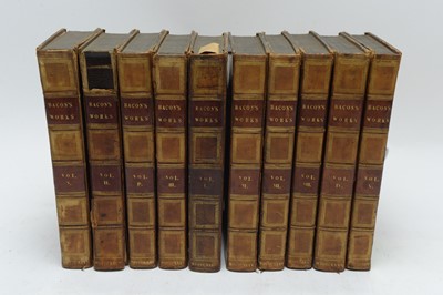 Lot 32 - Bacon (Francis) The Works Of.