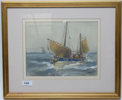 Lot 115 - Tom McDonald - watercolour.
