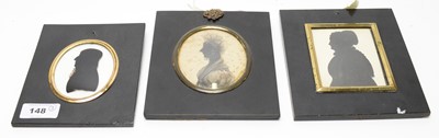 Lot 148 - 19th C British School - portraits.