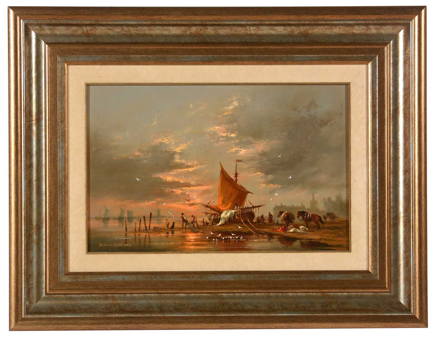 Lot 371 - Gudrun Sibbons - oil.