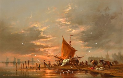 Lot 371 - Gudrun Sibbons - oil.