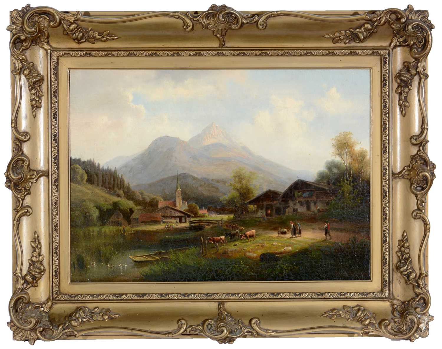 Lot 299 - Anton Doll - oil.
