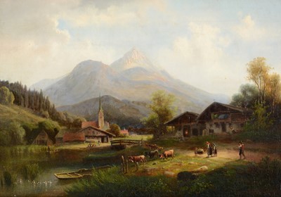 Lot 299 - Anton Doll - oil.