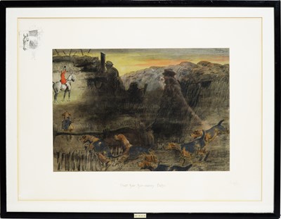 Lot 10 - Charles "Snaffles" Johnson Payne (1884–1967)  - coloured photolithograph
