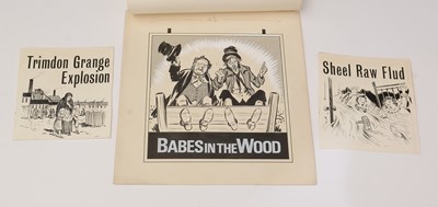 Lot 740 - Sixteen original illustrations by Scott Dobson