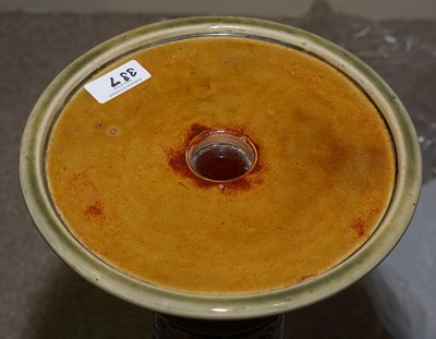 Lot 337 - A Doulton Lambeth stoneware jardiniere and stand