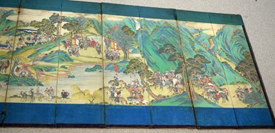 Lot 321 - 19th Century Chinese screen