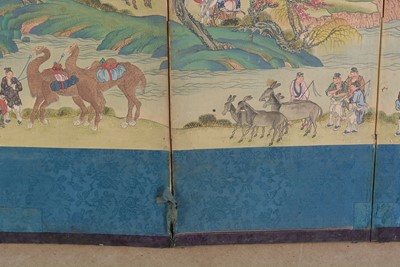 Lot 321 - 19th Century Chinese screen