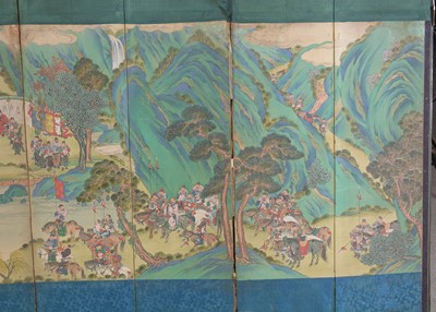 Lot 321 - 19th Century Chinese screen