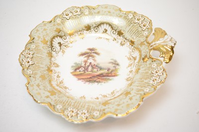 Lot 347 - Pair of Davenport dessert dishes