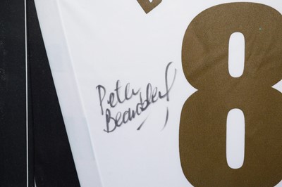 Lot 620 - A Newcastle United football shirt signed by Peter Beardsley