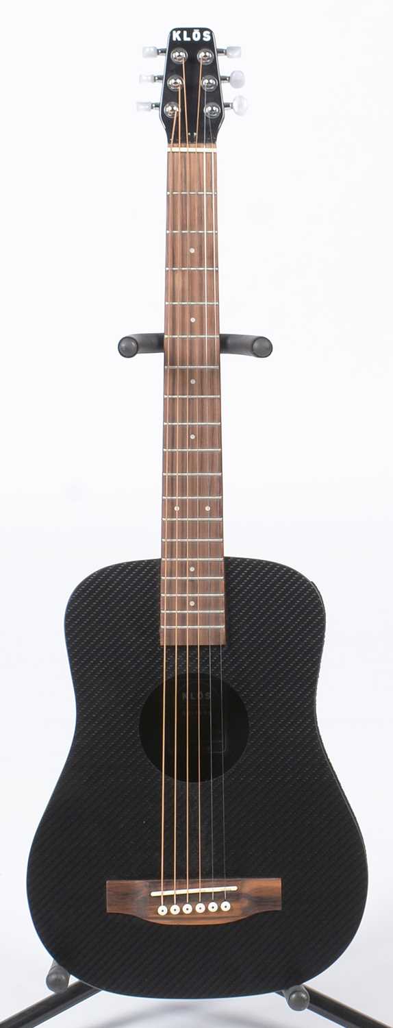 Lot 847 - Klos mini travel guitar