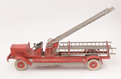 Lot 211 - Kingsbury Toys, Keene N.H., USA, clockwork fire truck