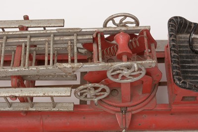 Lot 211 - Kingsbury Toys, Keene N.H., USA, clockwork fire truck