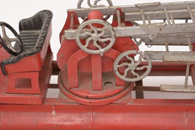 Lot 211 - Kingsbury Toys, Keene N.H., USA, clockwork fire truck